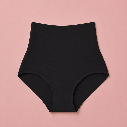 Braga menstrual de talle alto – Moldeadora - Transpirable y anti fugas