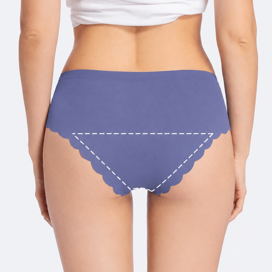  Braga menstrual sin costuras - Flujo abundante y protección anti fugas