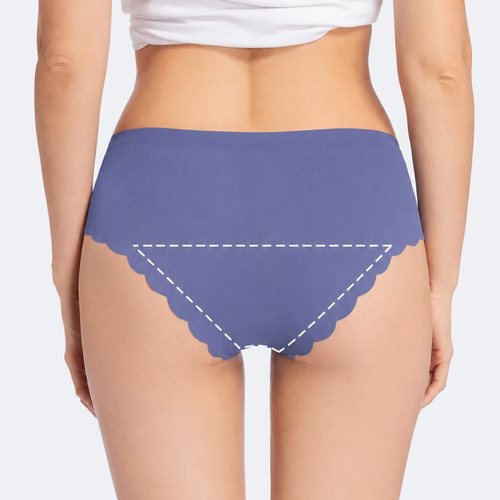  Braga menstrual sin costuras - Flujo abundante y protección anti fugas