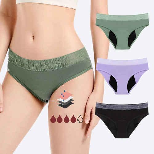  Braga menstrual - Alta absorción y anti fugas